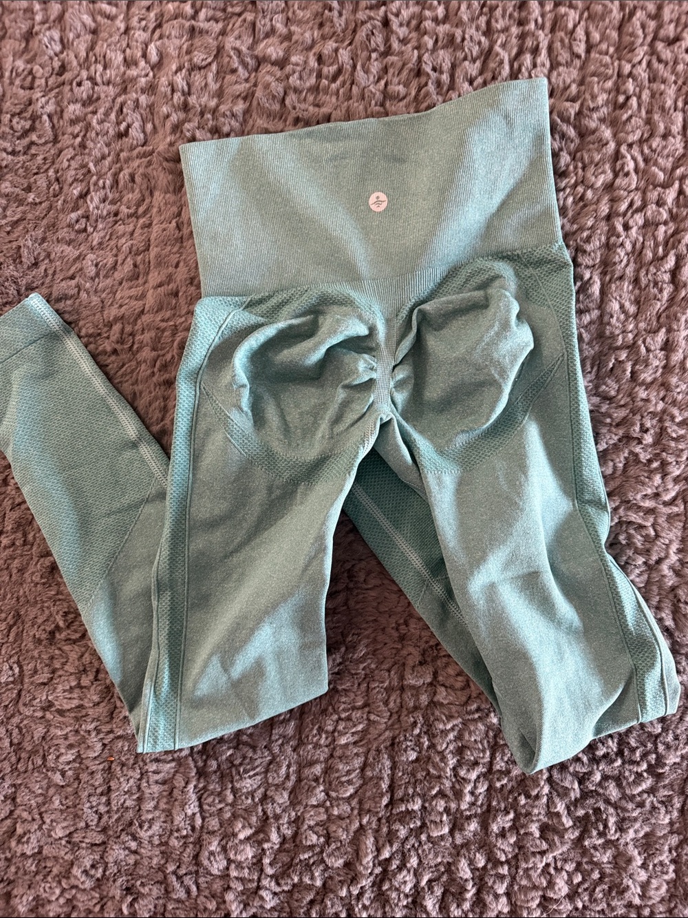 HALARA Sage Green High-Waist Seamless Leggings